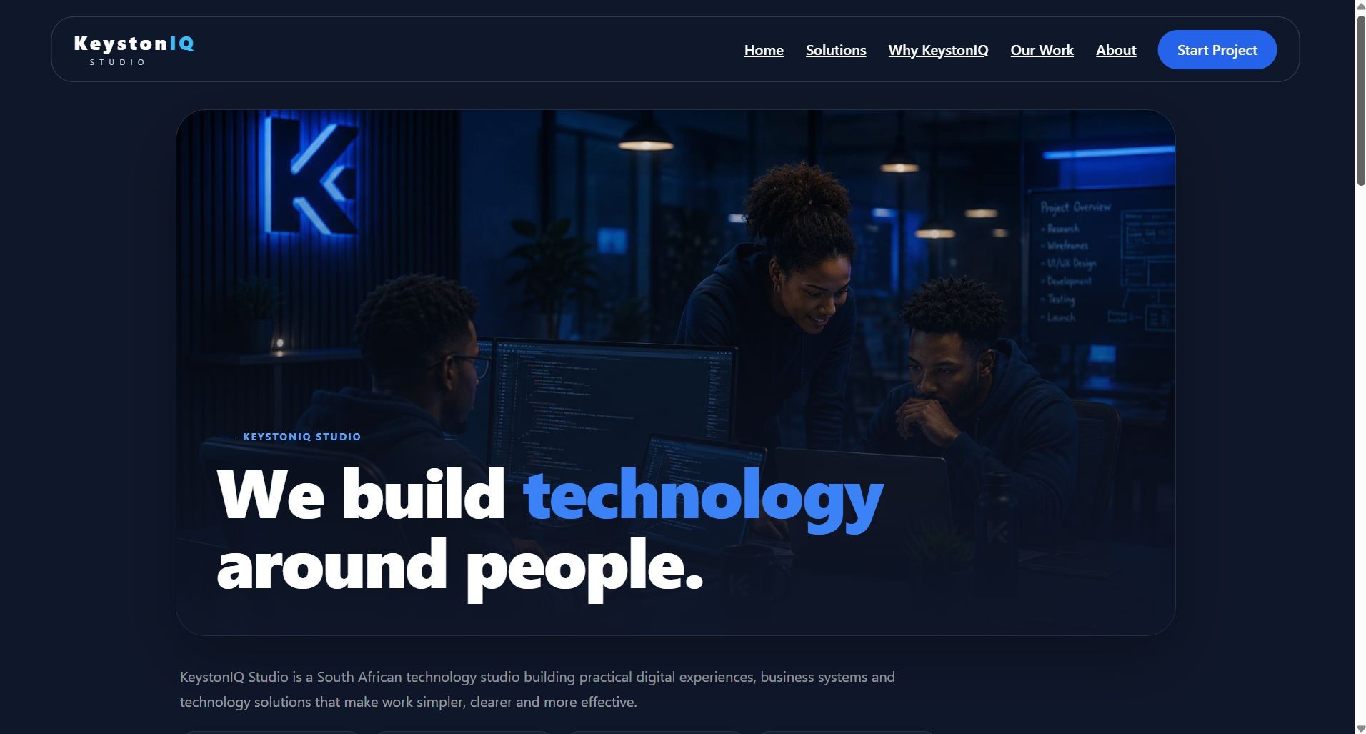 KeystoneIQ Studio project